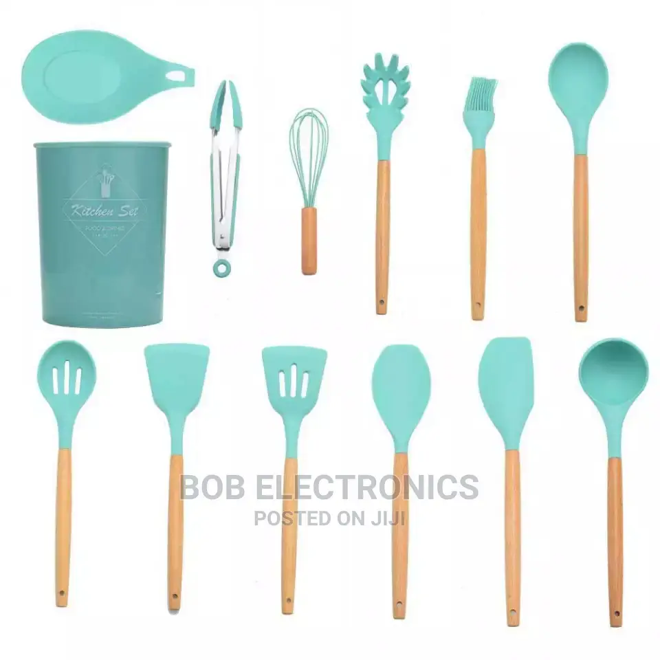 12pcs Silicon Spoon Set