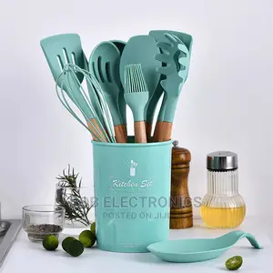 12pcs Silicon Spoon Set