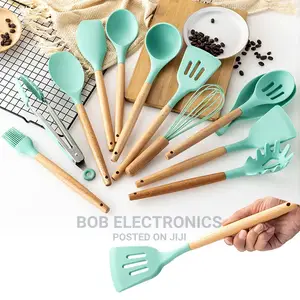 12pcs Silicon Spoon Set