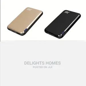 Jyf_d30 Ultra Slim Powerbank Black