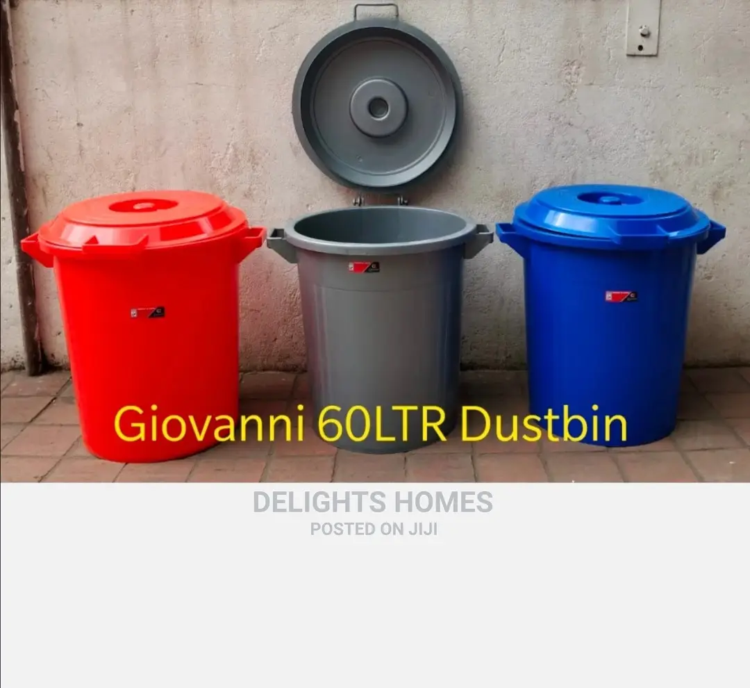 60ltrs Plastic Dustbin