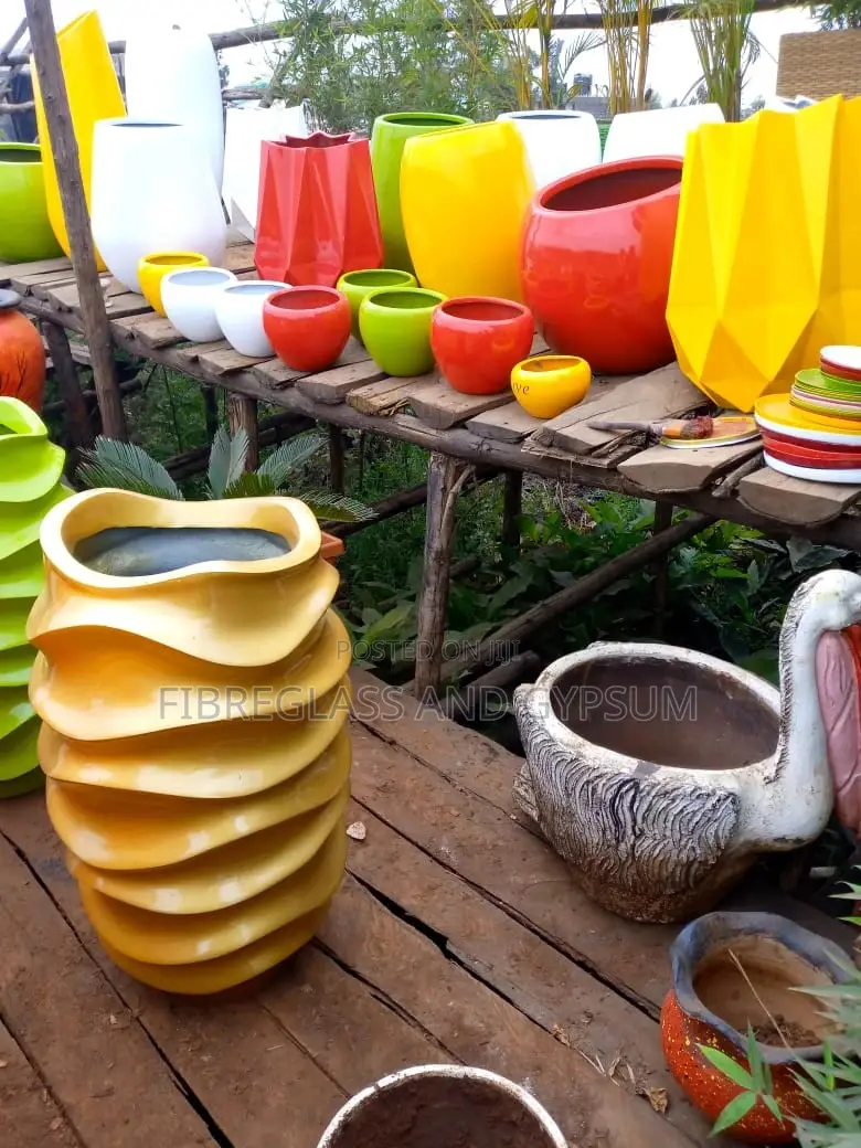 Fibreglass Flower Pots