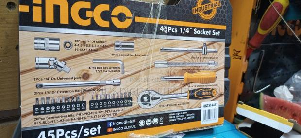 45 Pcs 1/4 Socket Set - thumbnail 3