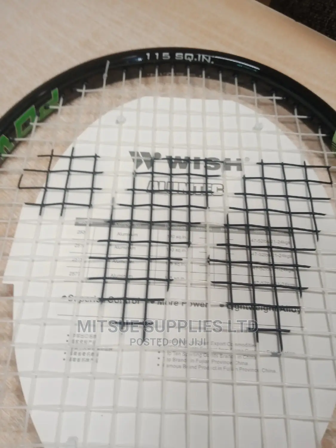 Wish Tennis Racket Alumtec No 2515 -27"