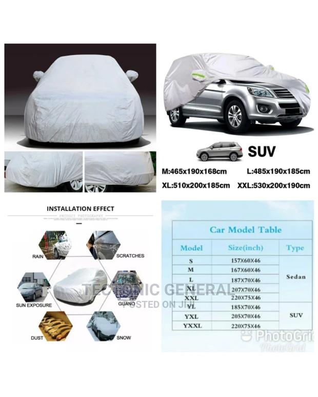 Universal Waterproof Grey Car Cover - thumbnail 3