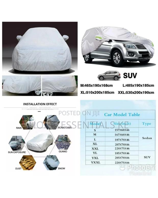 Universal Waterproof Grey Car Cover - thumbnail 3