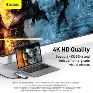 Baseus USB C HUB 8in1 Type C Multi HUB for Macbook Pro/Air
