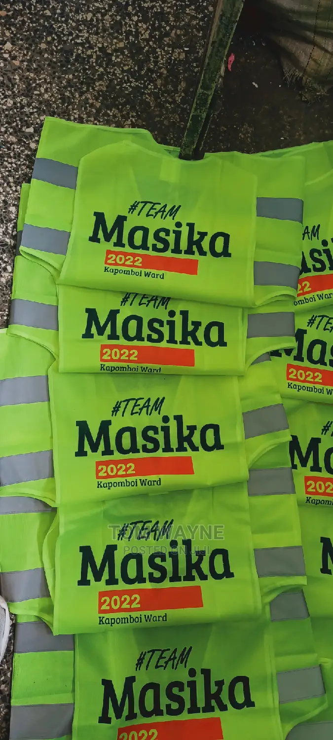 Printed Reflector Jacket Reflective Jacket Printing Branding