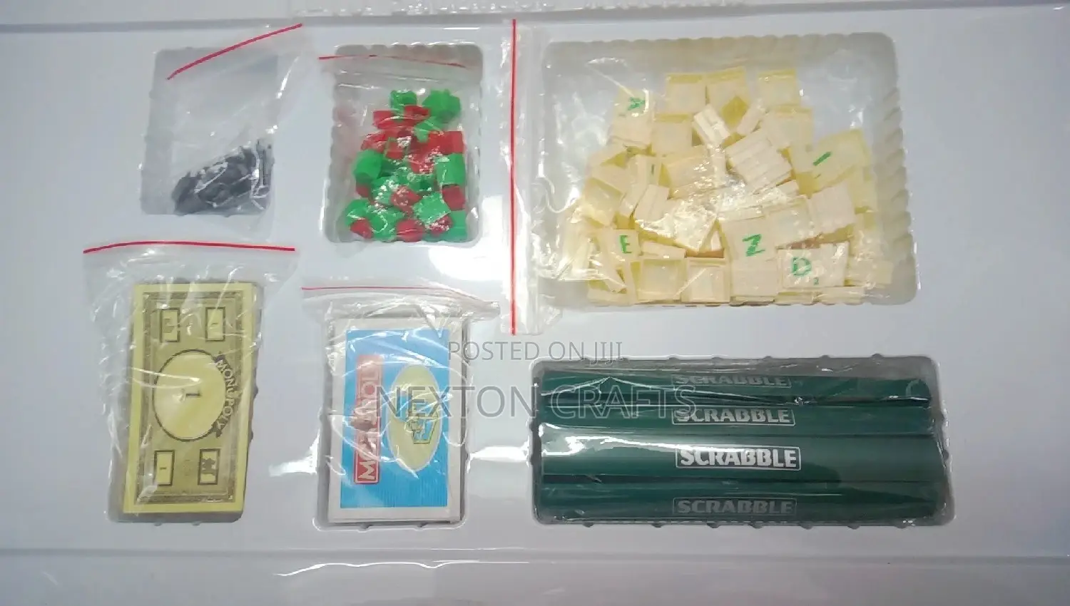 Scrabble and Monopoly Game