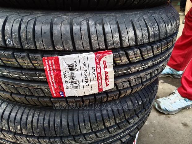 185/70 R 13 Lassa Tyres Bmade in Turkey.