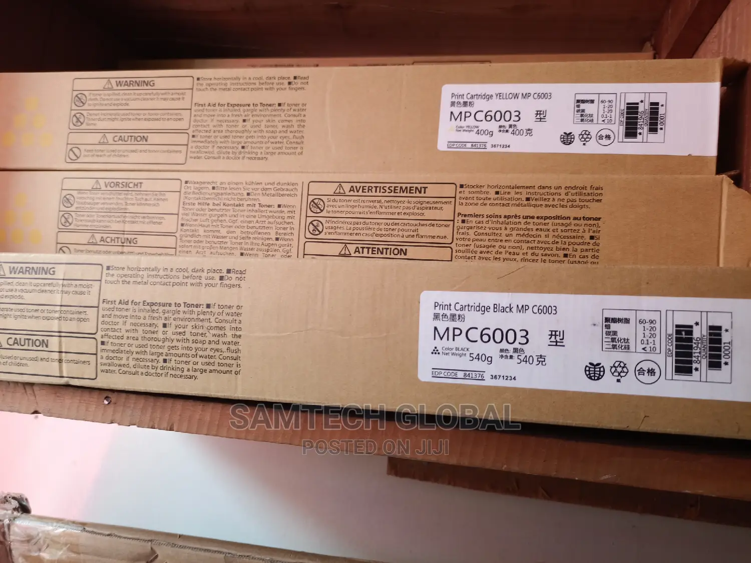 High Grade Toner Mp C 6003