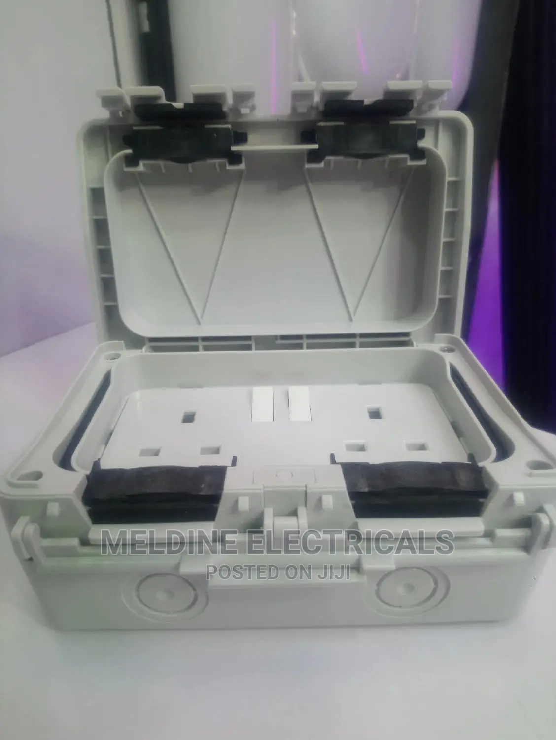 Waterprof 13A Double Socket.