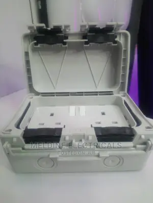 Waterprof 13A Double Socket.