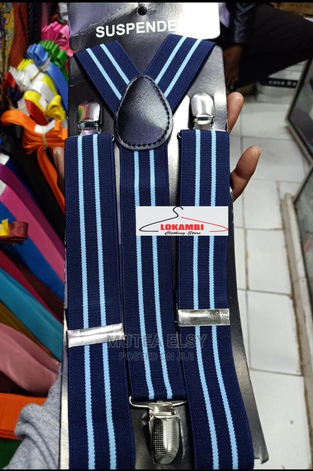 Red,Black Navyblue Max Suspenders - main view