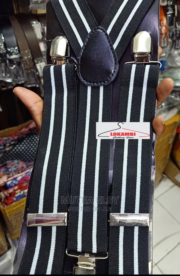 Red,Black Navyblue Max Suspenders - thumbnail 3