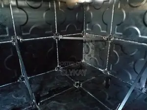 Raised Steel Tower and Steel Tank Metallic
