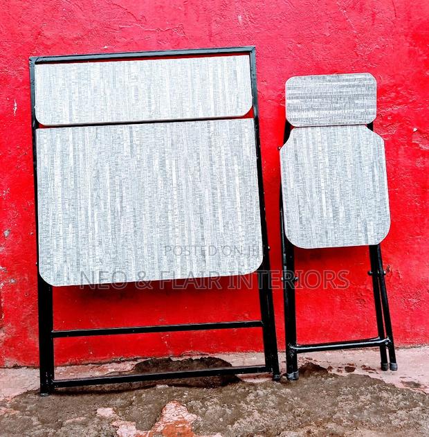 Grey Foldable Study Table - thumbnail 4