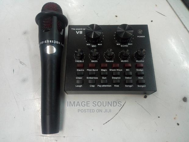 Recording Microphone With Sound Card - thumbnail 2