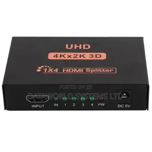 Uhd 4K X 2K 3D 1 X 4 HDMI Splitter