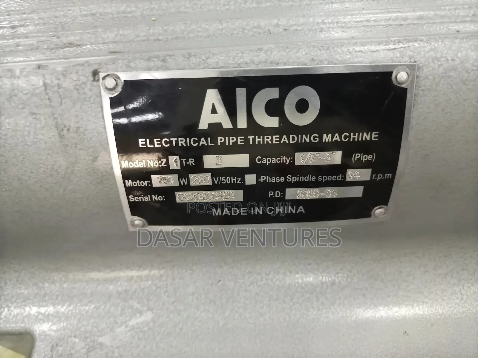 Pipe Threading Machine