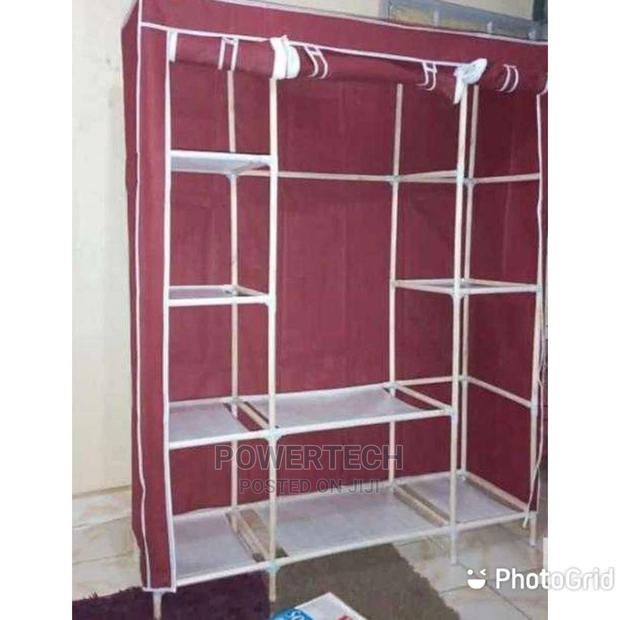 Wooden Portable Wardrobe - main view