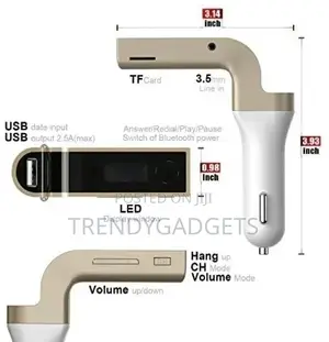 FM Transmitter AUX Modulator Car Kit MP3 Player