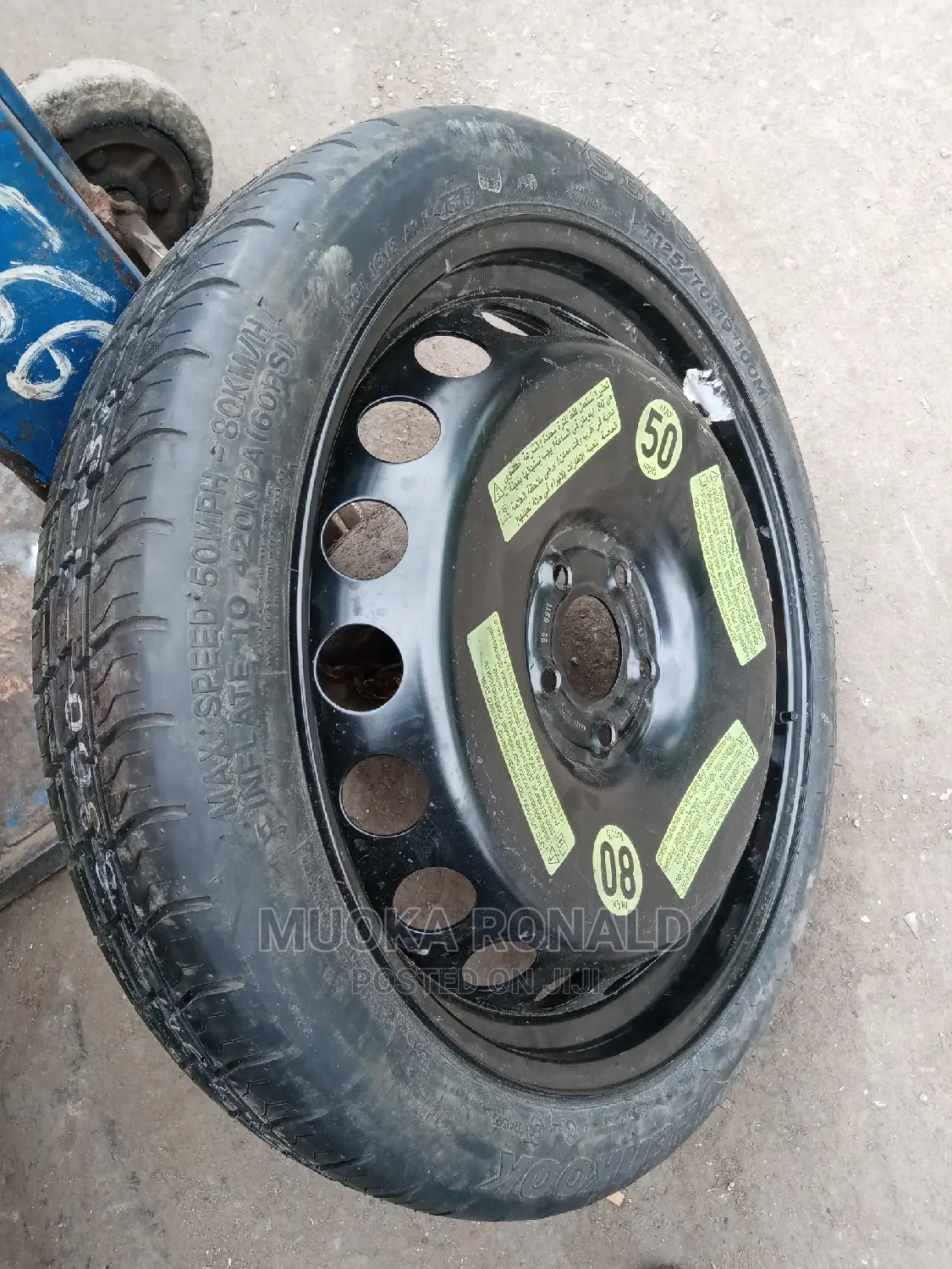 Spare Tyre(Donut Tyre) for Audi Q5 (19inch)