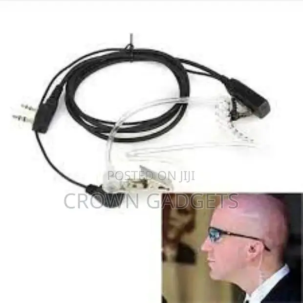 Fbi Headphone in Ear Earphone M Head Headset PTT With Mic
