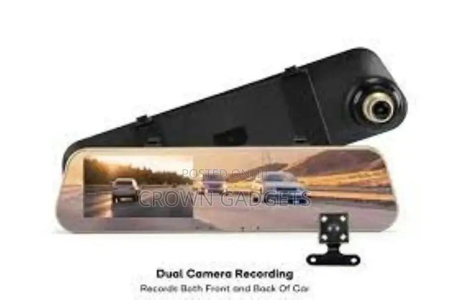 Reverse Rear View Mirror Car DVR With Wifi 1080P GPS FHD