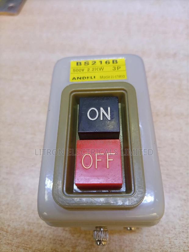 Power Push Button Switch - main view