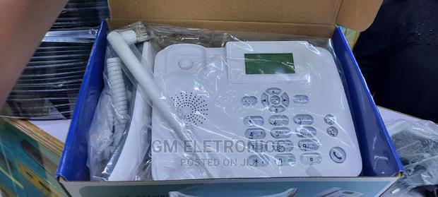 Dual Sim Card Zt1800 GSM Fixed Wireless Desktop Phone . - thumbnail 2