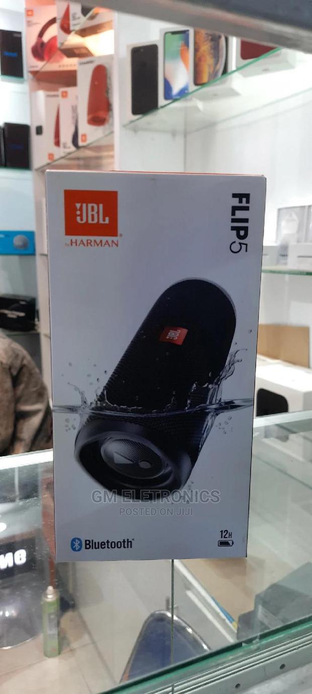 JBL Flip 5 Portable Wireless Speaker (Black)