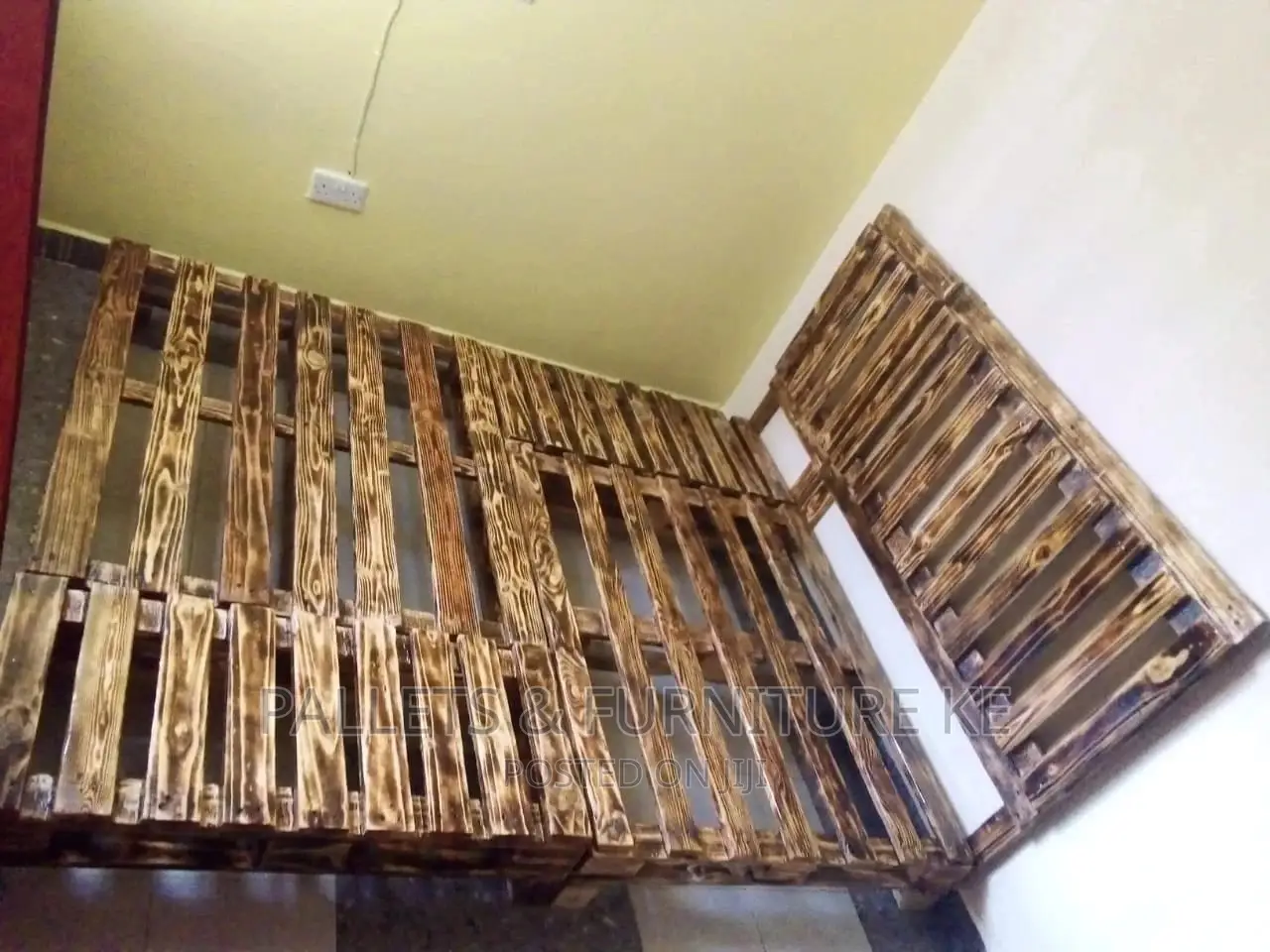 5 by 6 Pallet Bed