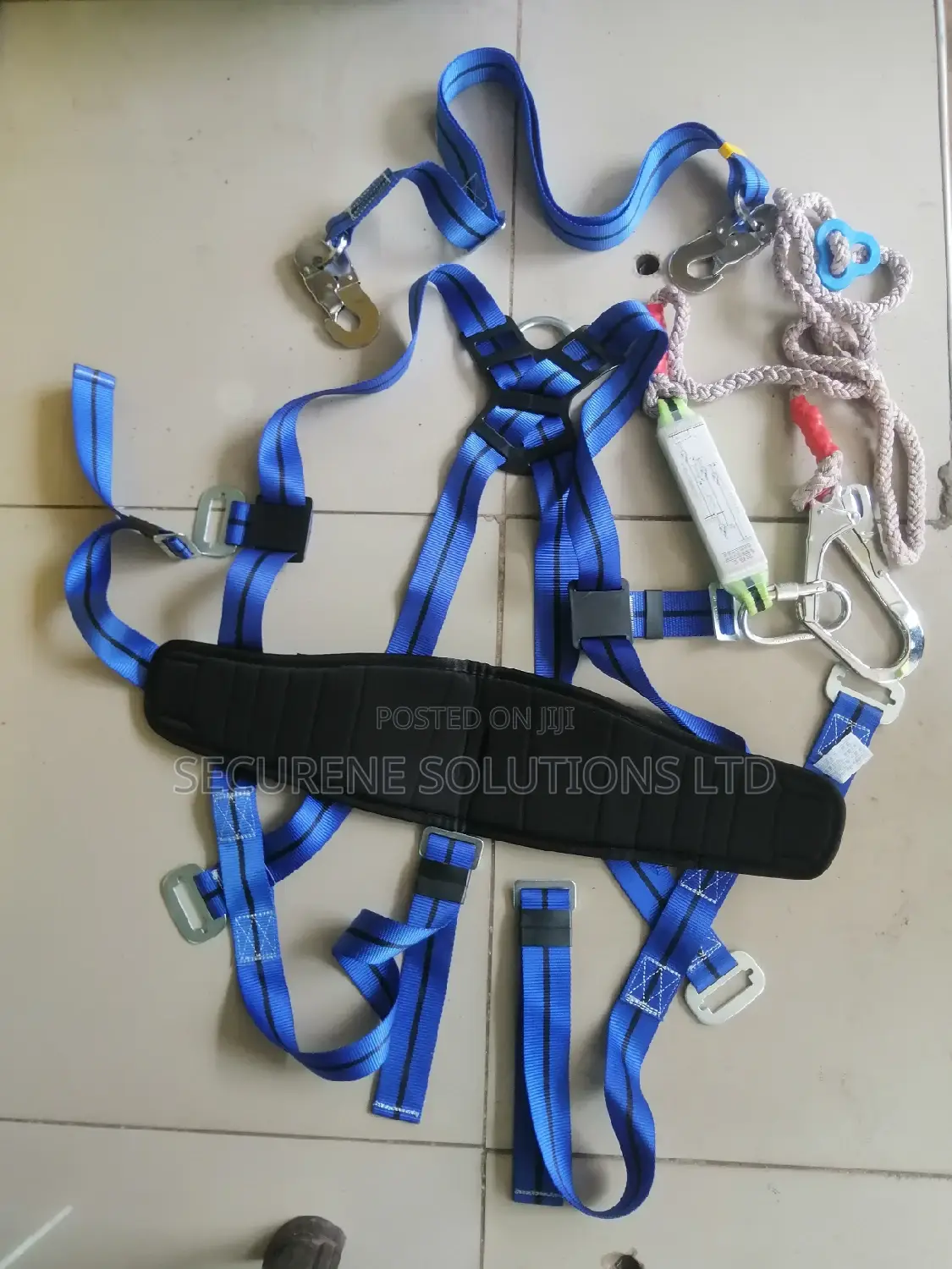 Full Body Safety Harness Tool Fall Protection With 5d-rings