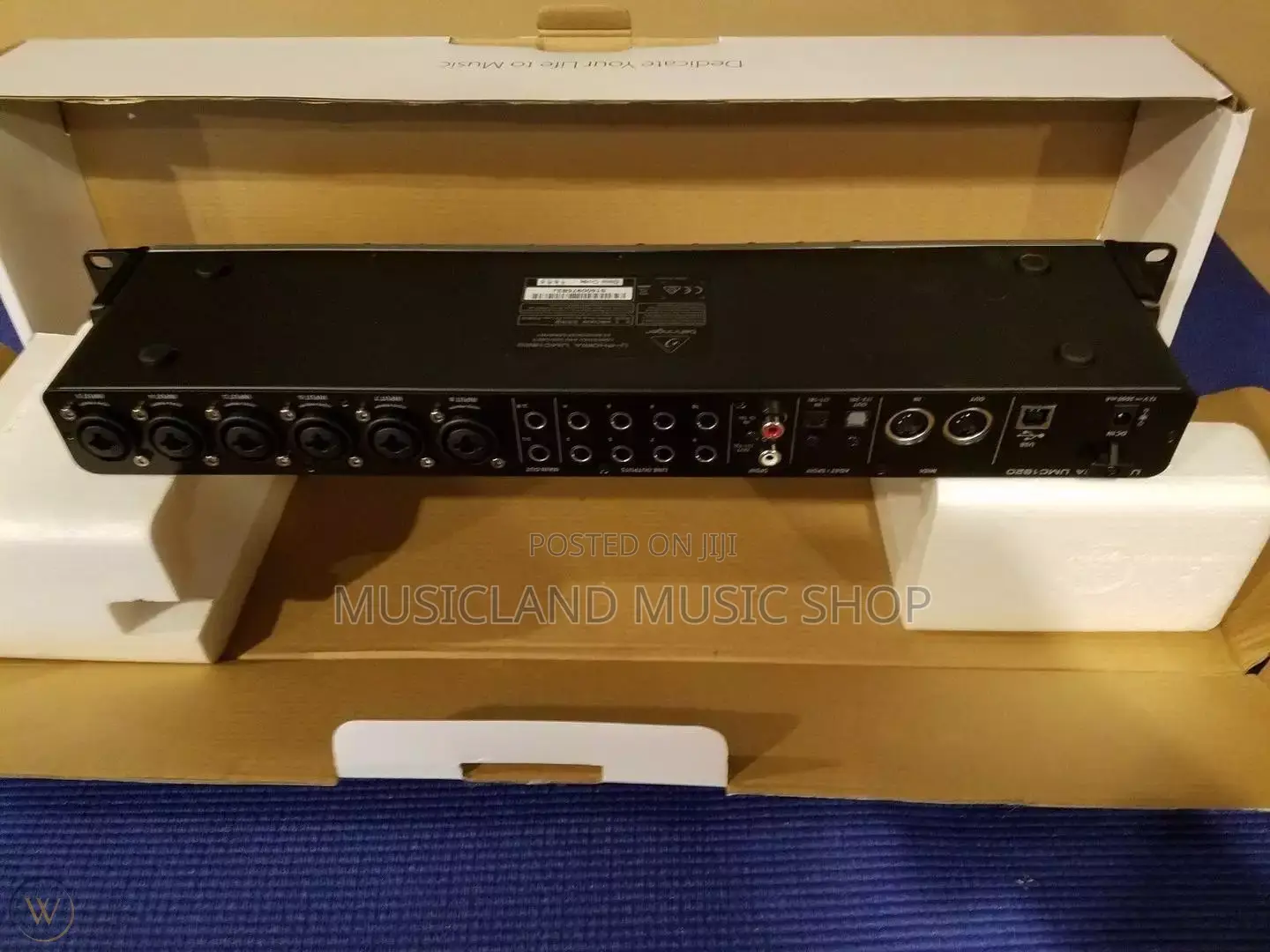 Behlinger Umx 1820 Interface