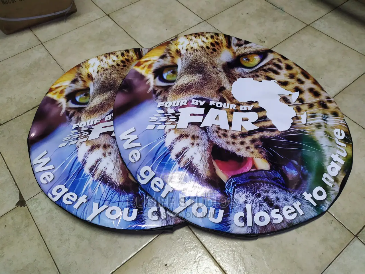 Custom Printed Wheel Covers