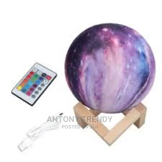 3D Moon Lamp Light, Night Light 16 Colors 3D Galaxy LED Lamp