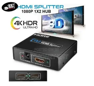 Generic 2 Ports HDMI Switch Splitter 1 to 2 Repeater Amplifi