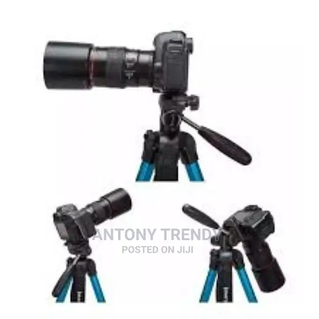 3-Way Pan Head Jmary KP-2234 Aluminium Section Legs Professi