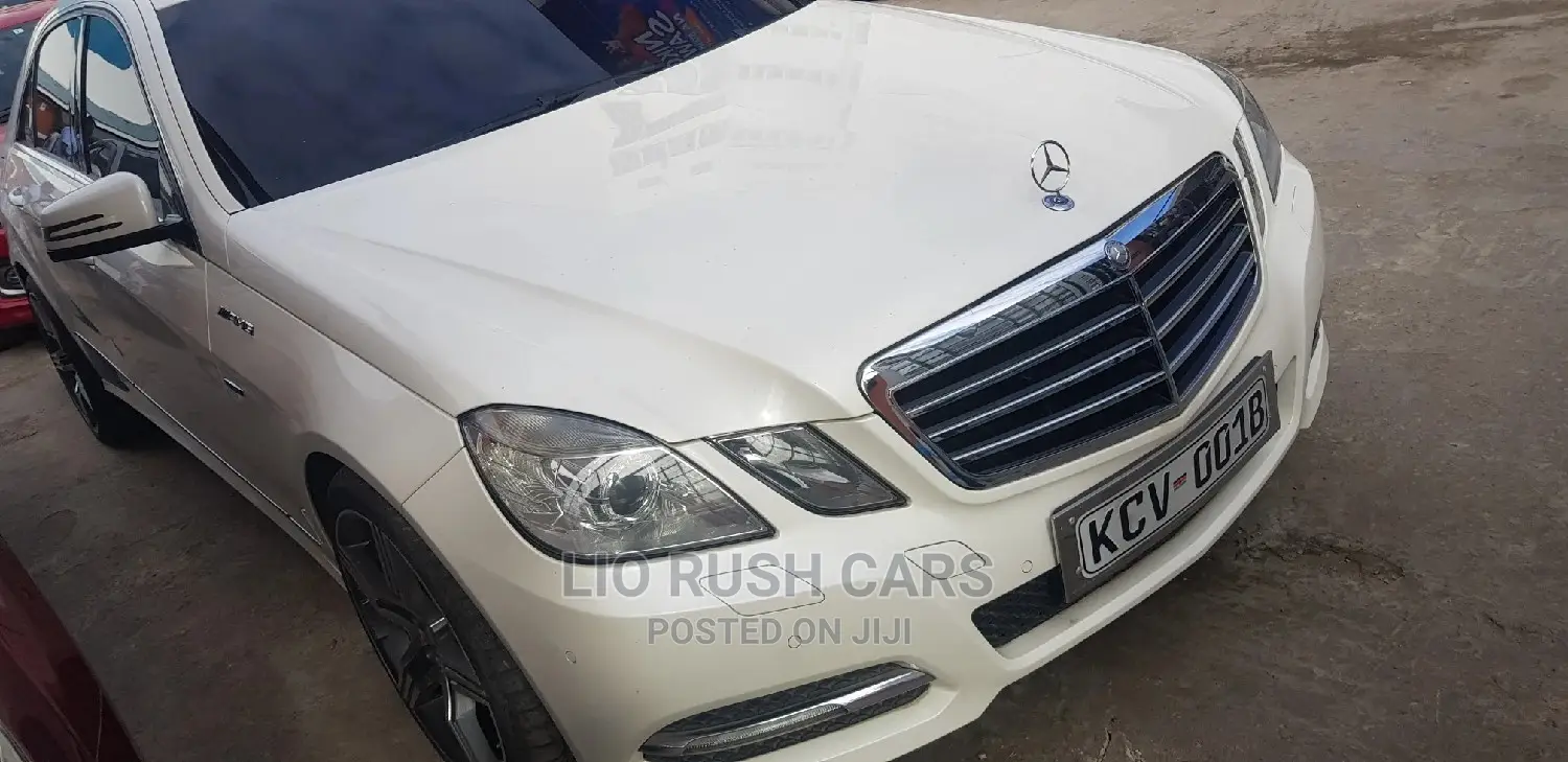 Mercedes-Benz E350 2012 White