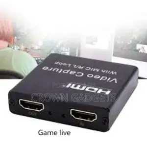 HDMI 4K USB 2.0 Gaming Capture Dongle W/ 3ft HDMI Cable