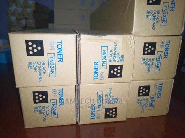TN 324 Black Toner for Konica C454 and C 554