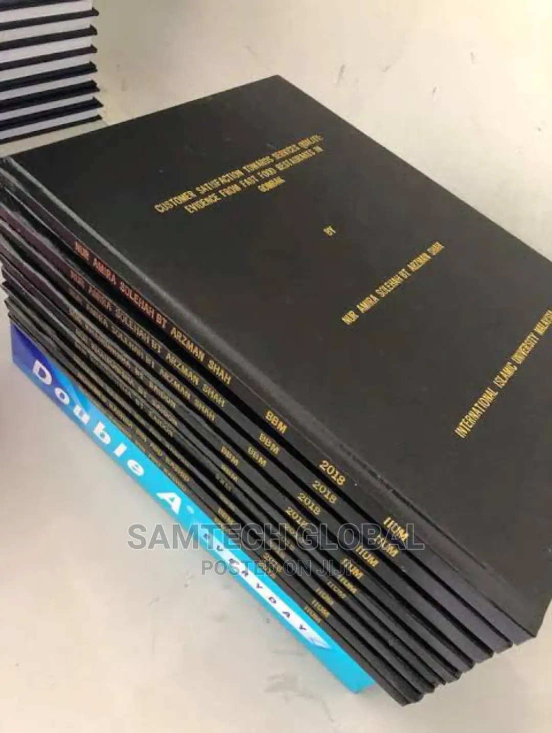 Excellent - Quality Hardcover Binding With Golden Foiling