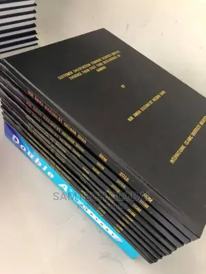 Excellent - Quality Hardcover Binding With Golden Foiling