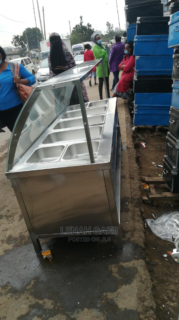 Stainless Steel Food Wormer - main view