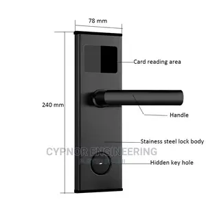 Fingerprint, Password, Rfid Card Door Lock