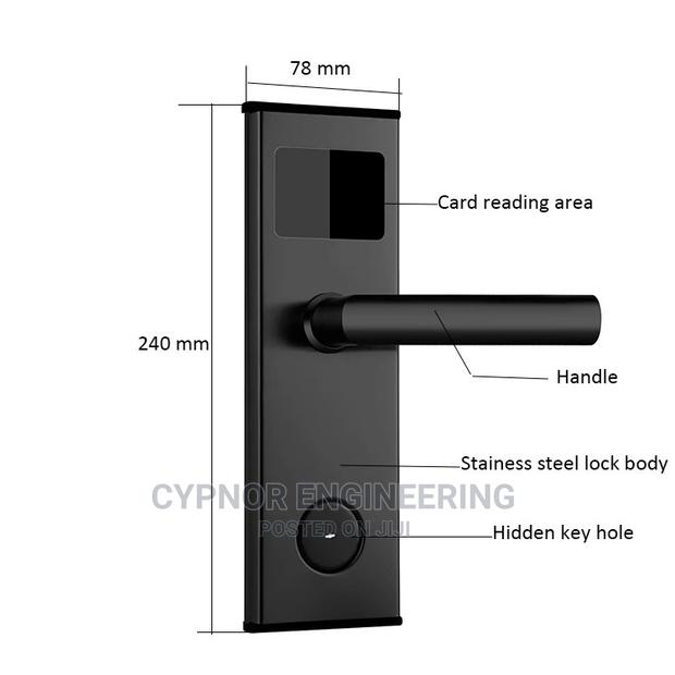 Fingerprint, Password, Rfid Card Door Lock - thumbnail 3