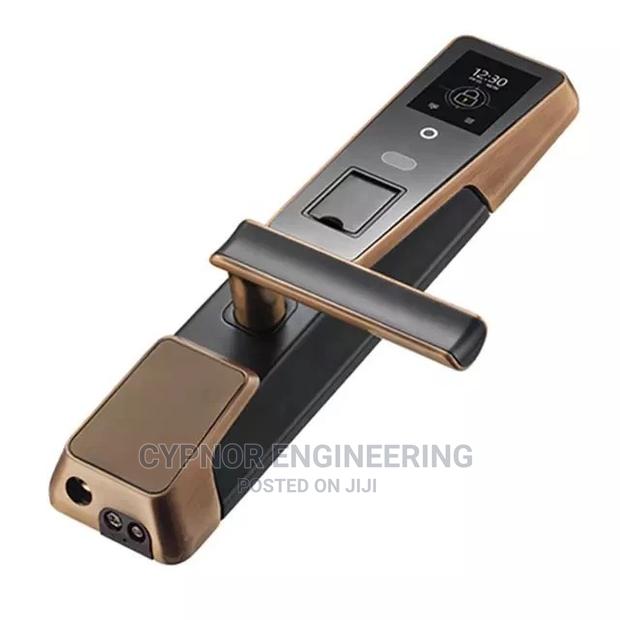 Fingerprint, Password, Rfid Card Door Lock - thumbnail 4
