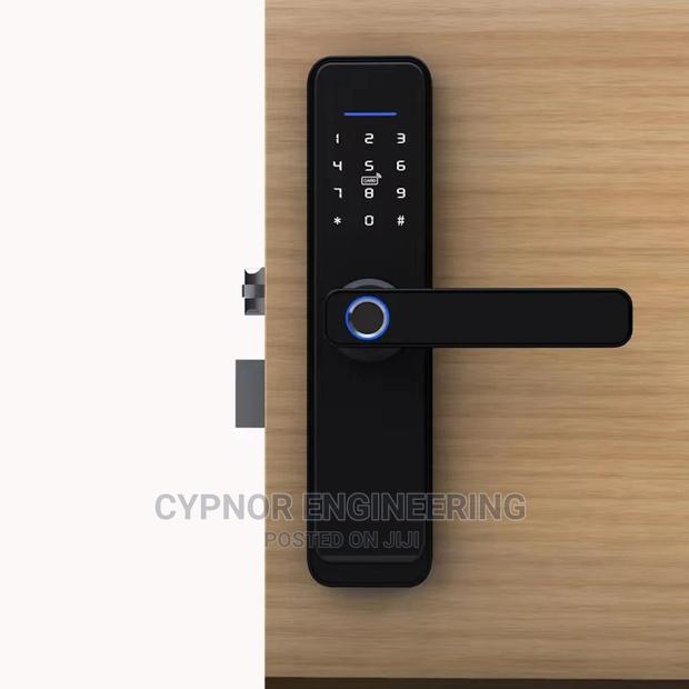 Fingerprint, Password, Rfid Card Door Lock - main view