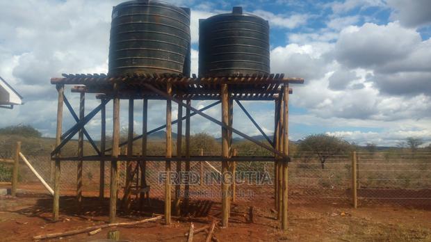 Water Tower Poles Treated Resistant to Termites and Decay - thumbnail 2